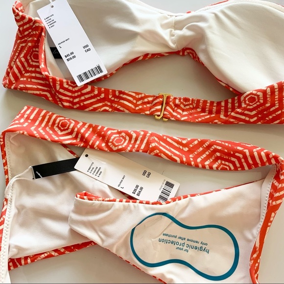 🌸New🌸 Urban Outfitters 2pc Swimwear Bikini Set Size Large NWT - Picture 5 of 6